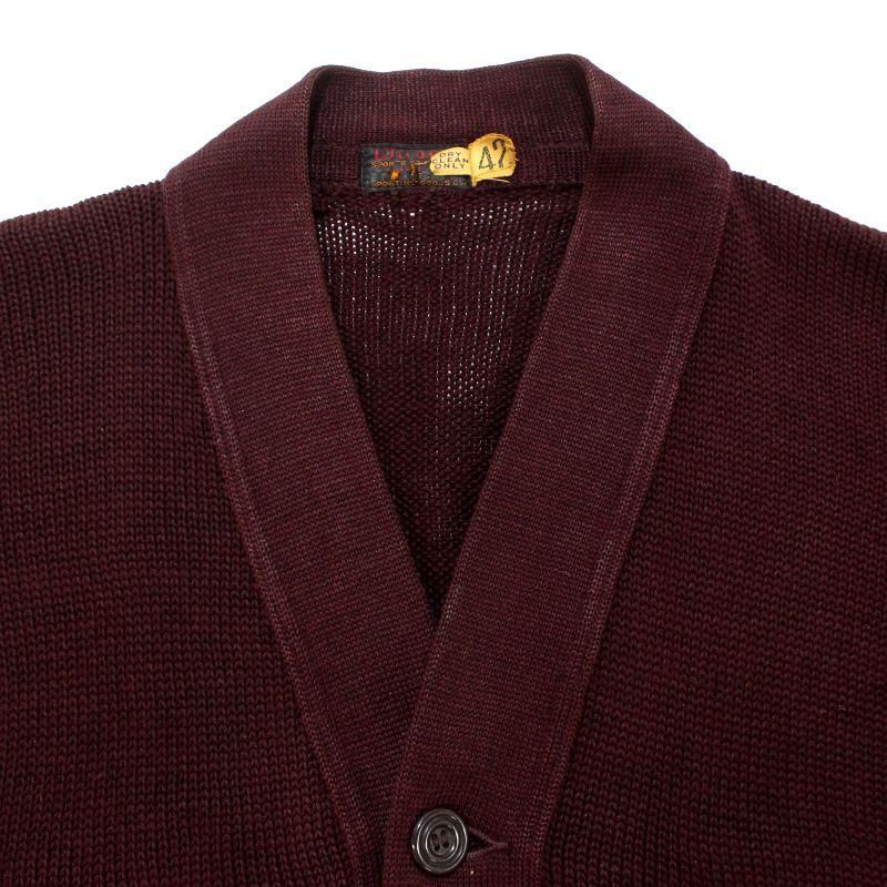 40s USA製 vintage Wilson ウィルソン レタード ウール ニット