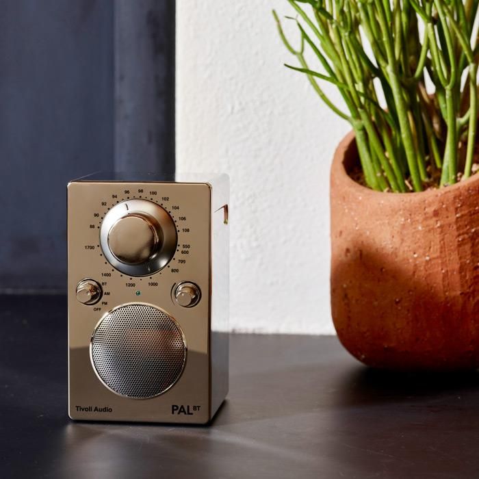 Tivoli PAL BT G2 ポータブルラジオ クローム スピーカー AM/FM