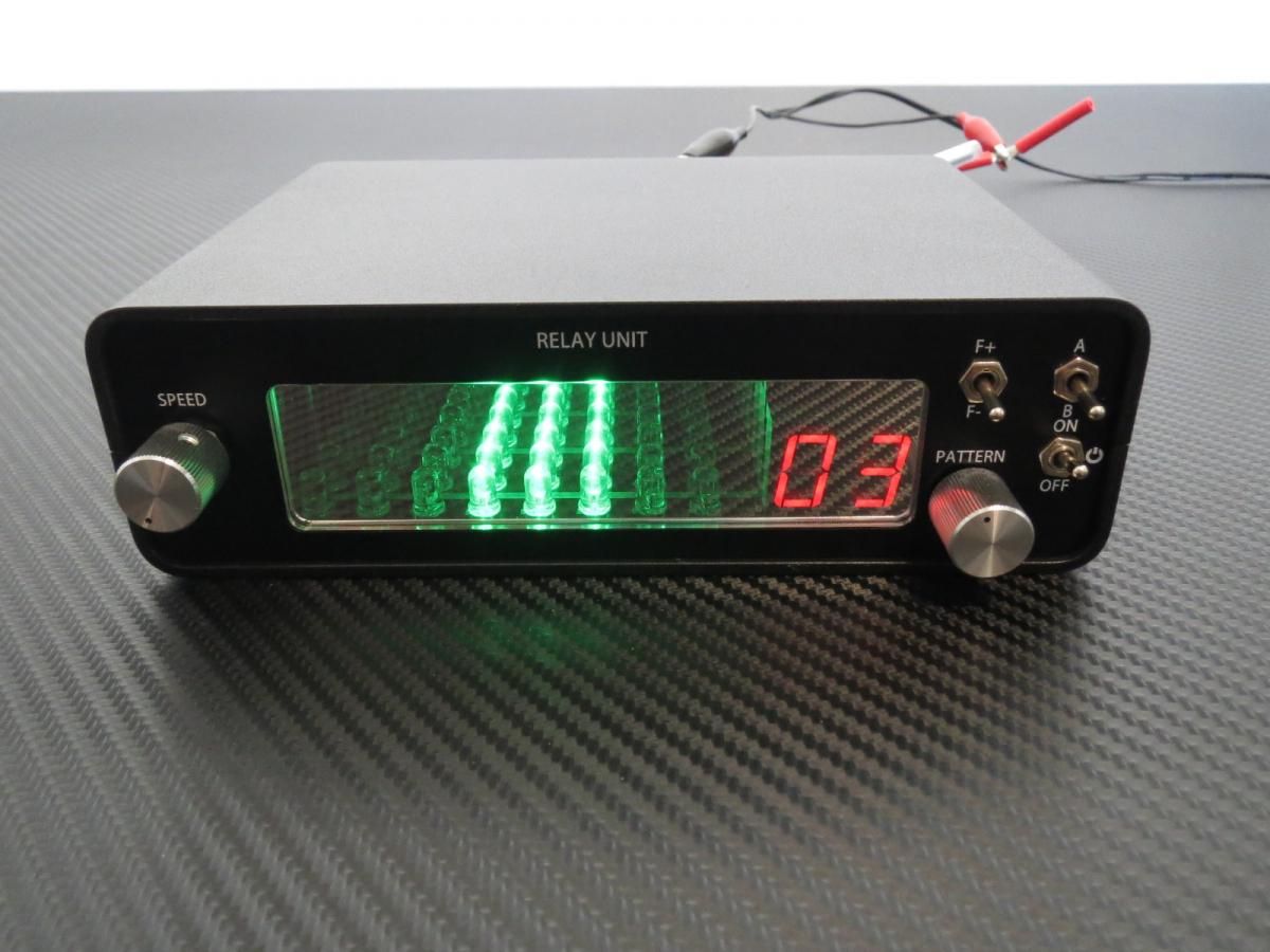 マーカーリレー 8連 リモコン付き 12V 24V両対応 - 【グレイスカスタム