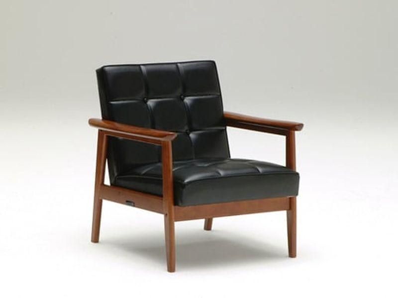 カリモク60】Kチェア 1シーター | スタンダードブラック - Apartment