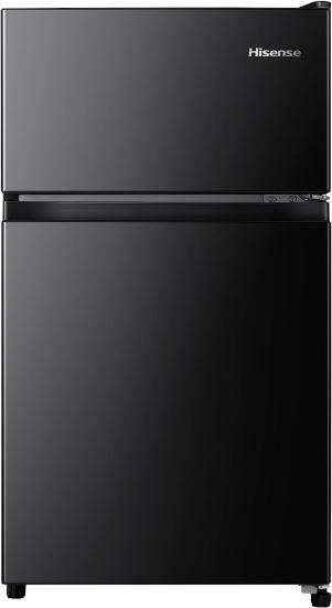 ハイセンス 冷蔵庫 幅47.5cm 87L 右開き HR-K91HB ブラック - WASOH