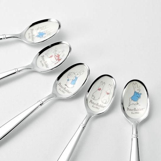 R*J様 銀製スプーンセット 3本木製ボックス付き 2セット R*J様 銀製