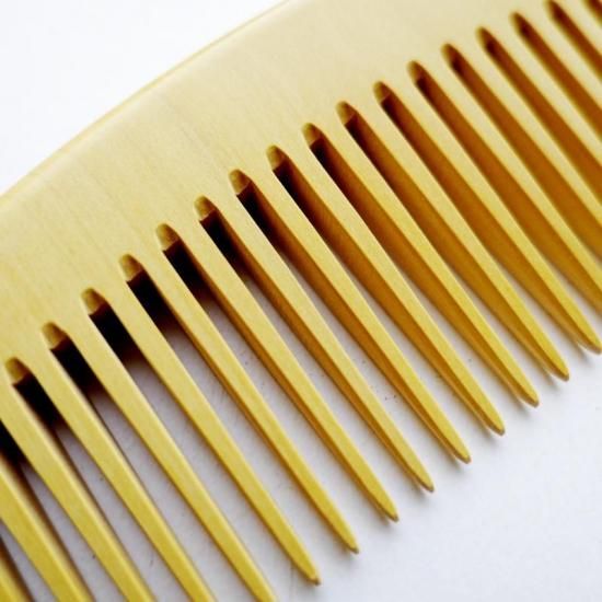 薩摩つげ櫛 パーマ櫛 4寸 24本歯 さつまつげ 柘植 黄楊 国産 日本製