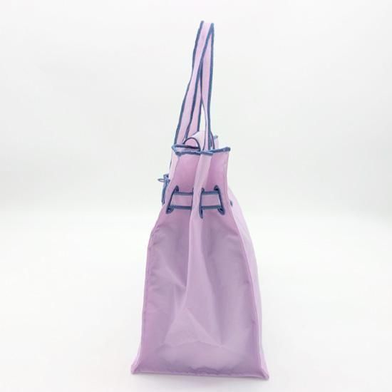 SNOOPY KEY CHARM/ New Classical Eco Bag (S) L/GRAY - LA COUSETTE