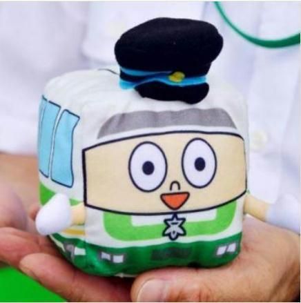 たかつき ばすお トコトコぬいぐるみ(高槻市営バス開業65周年記念