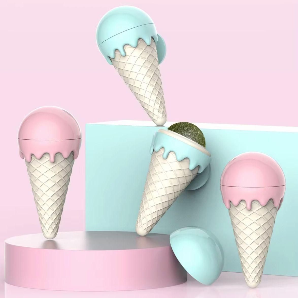 🍨アイスクリームのまたたび2個セット - Togi togi cat