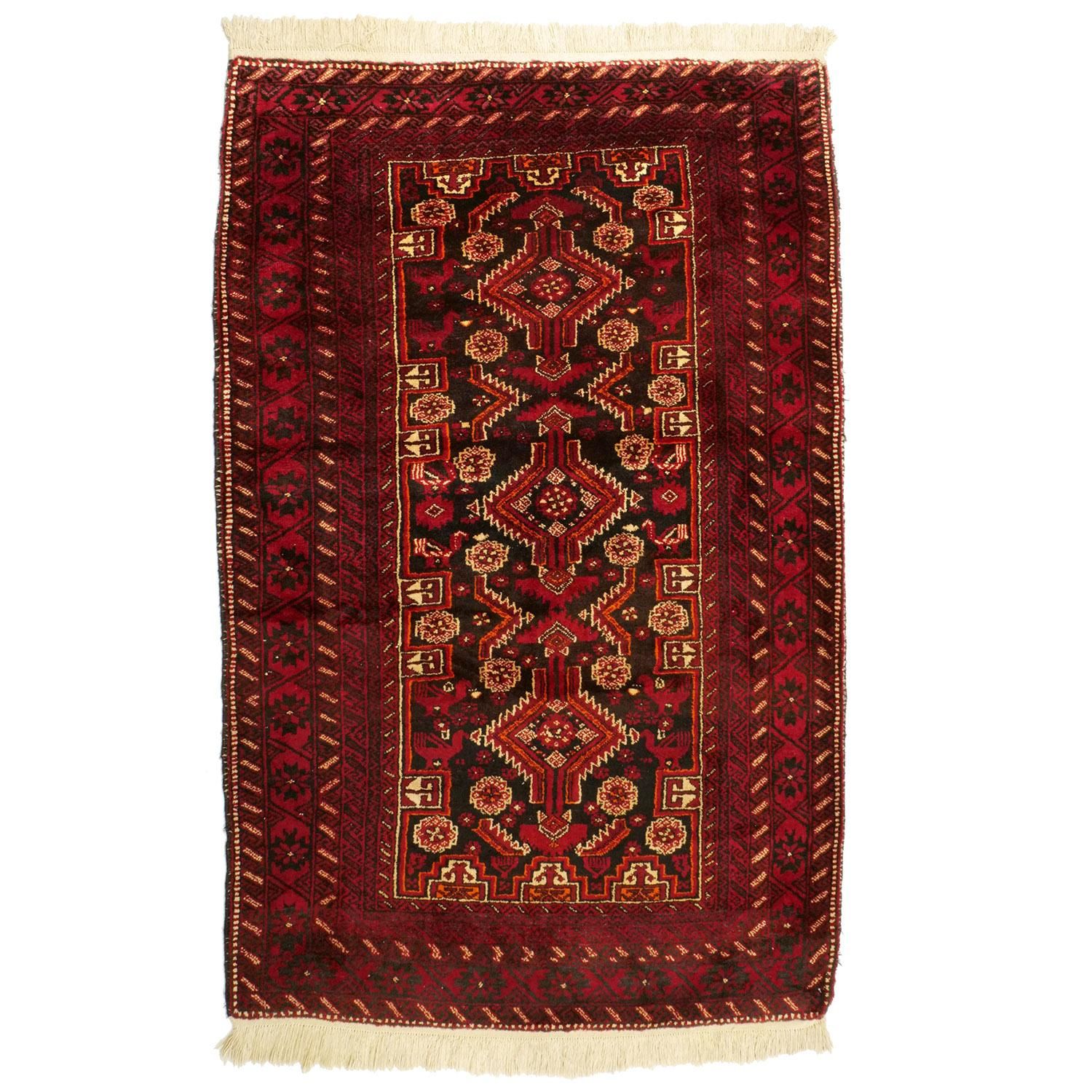 バルーチセミアンティーク絨毯 | 1970年代 - ヴィンテージラグ専門店