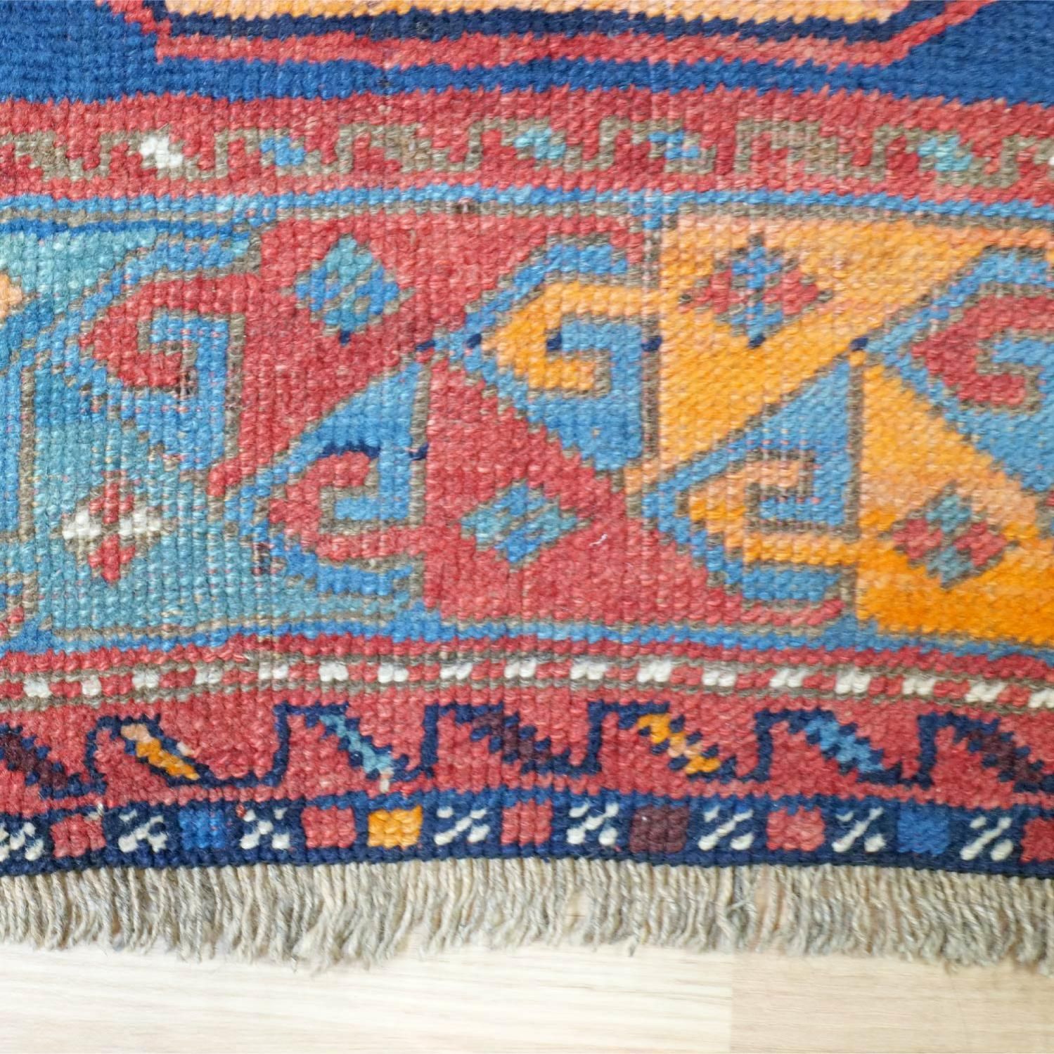 ロシア 1960年代 2440×1480|手織り - ヴィンテージラグ・トライバル