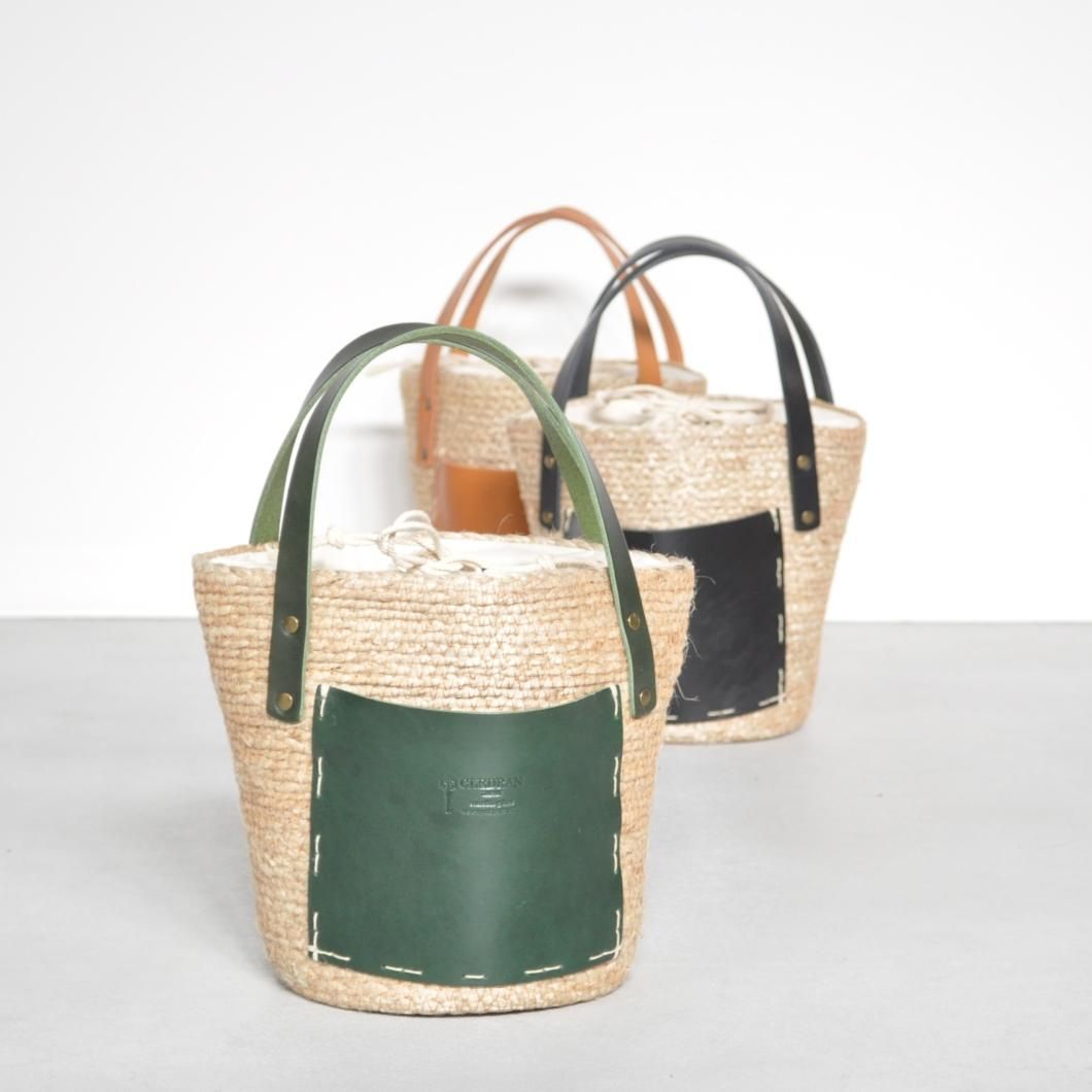 HAND＆WORK ONE POCKET BASKET - CLEDRAN ONLINE STORE
