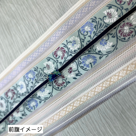 ○本場筑前博多織 八寸名古屋帯 BASARA 夏帯○ - yorimichi KIMONO
