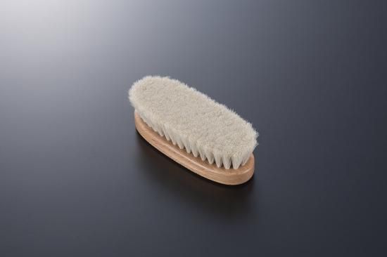 ≪手植え≫靴ブラシ 小判型 極上 山羊毛 - 日本橋江戸屋 公式
