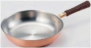 新光金属WARE 銅フライパン 直径約26cm フライパン 24cm エンペラー 純