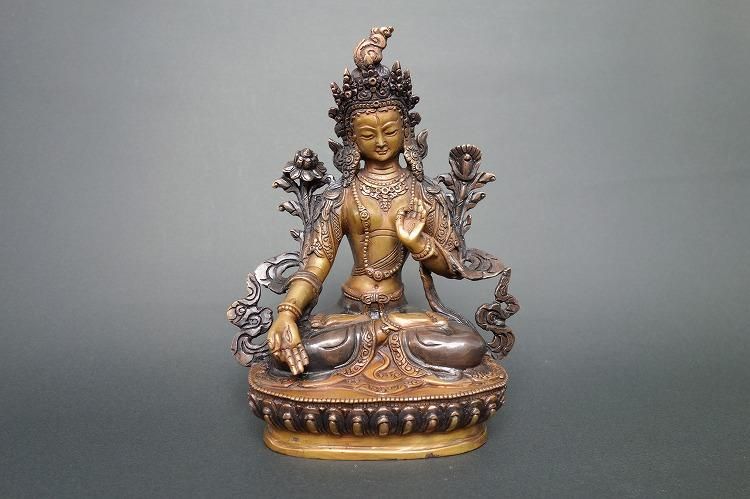 白多羅菩薩（銅製）22cm｜大阪の仏像通販・販売なら仏像専門店 多羅堂