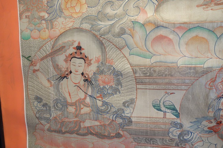 仏画 タンカ 千手観音 仏像 仏教美術｜大阪の仏画販売｜多羅堂