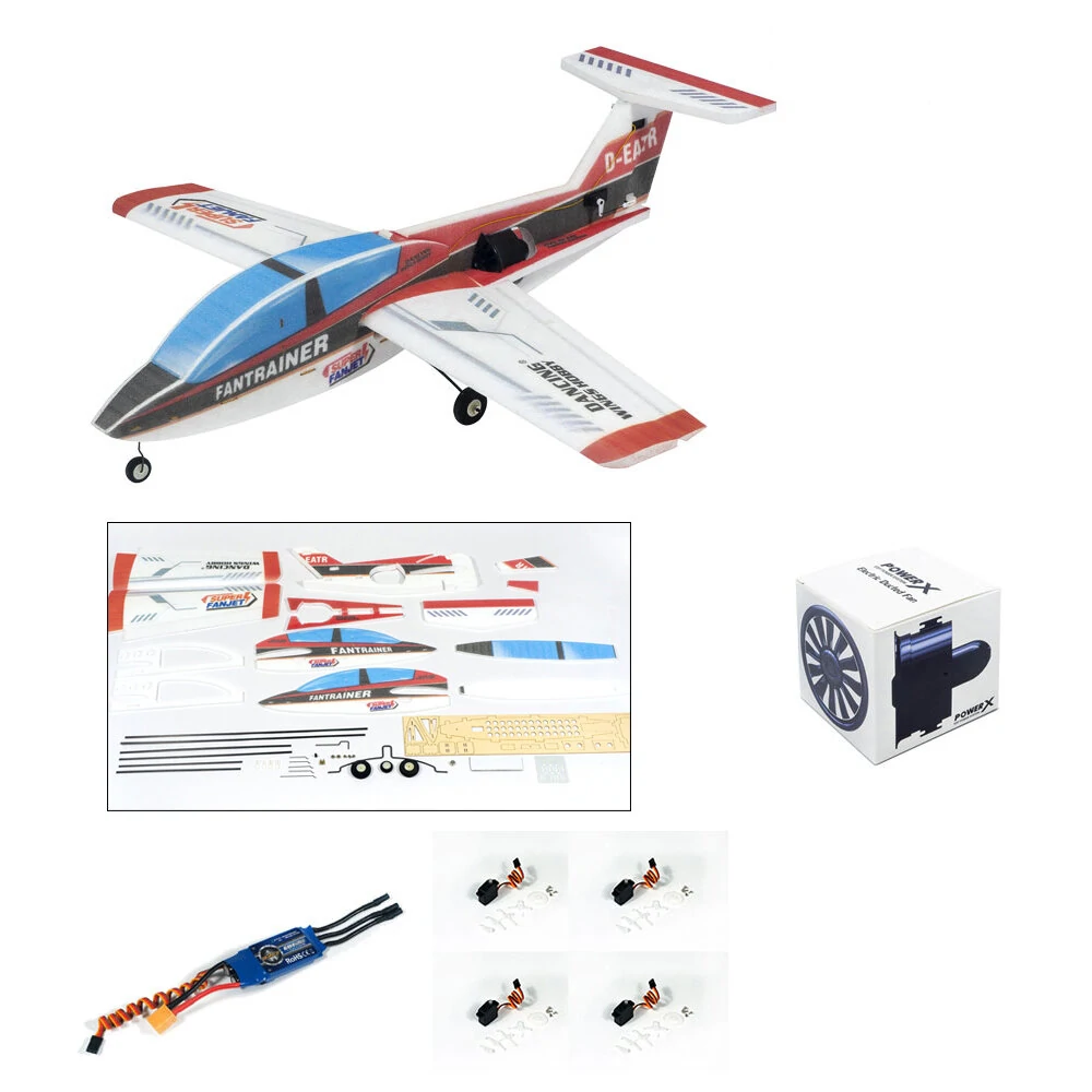 ダンシングウィングホビーE39ファントレーナー800mmスパン64mm