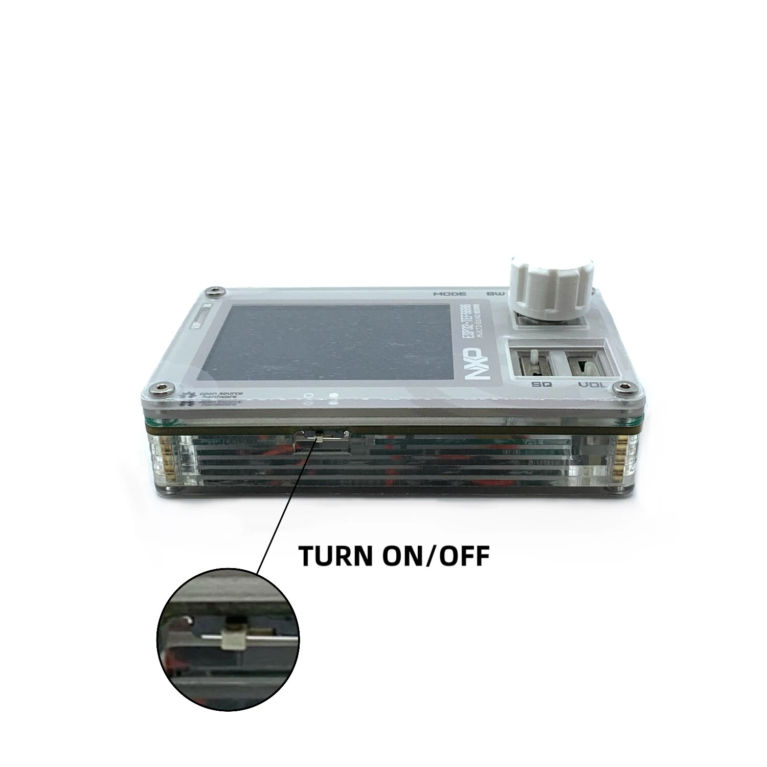 AMNVOLT C3 Mini TEF6686 DSPラジオ ESP32チップ フルバンドラジオ FM