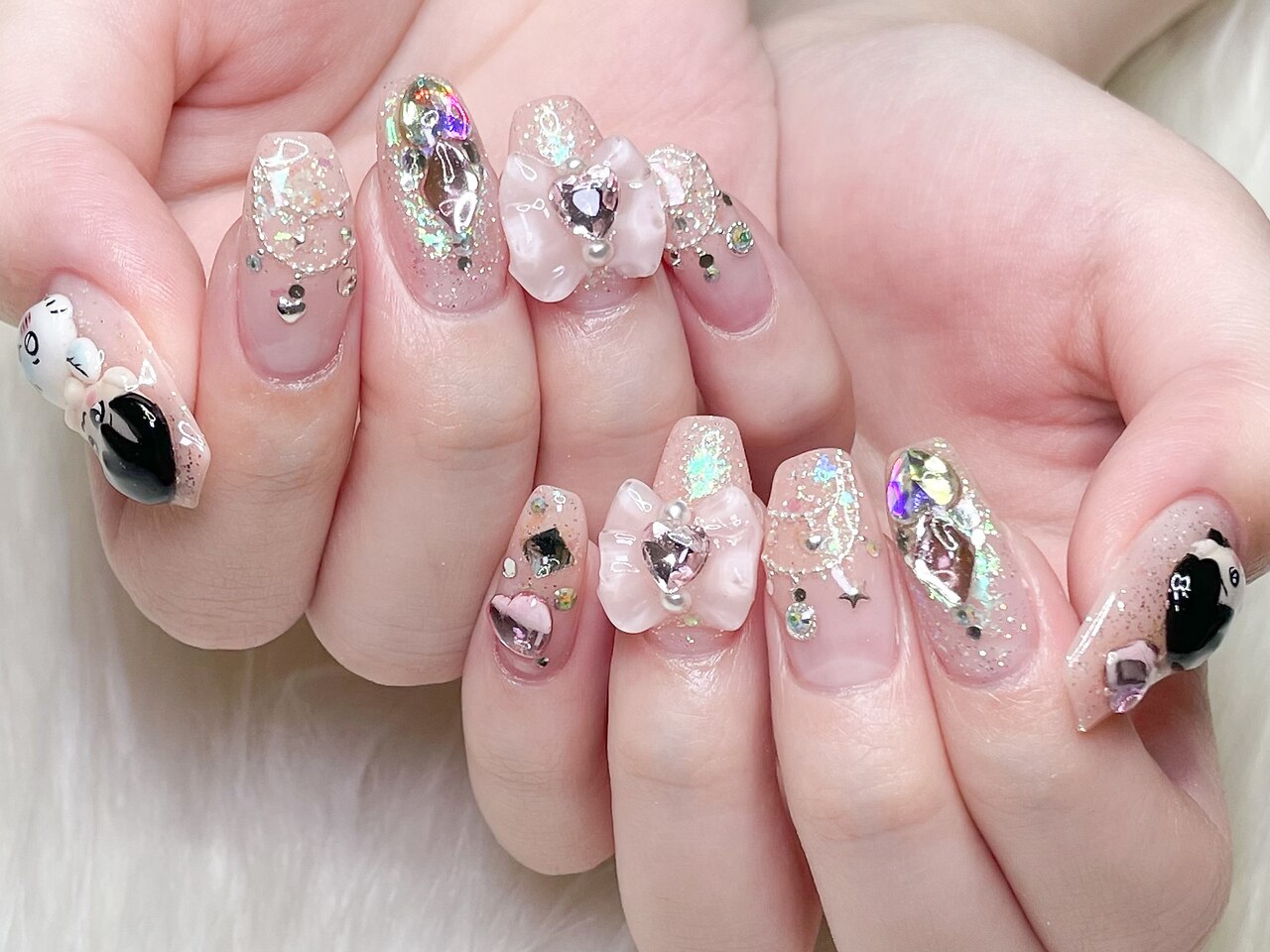 推し文字 ネイルパーツ デコパーツ 3D トレカデコ ジャニーズ 韓国