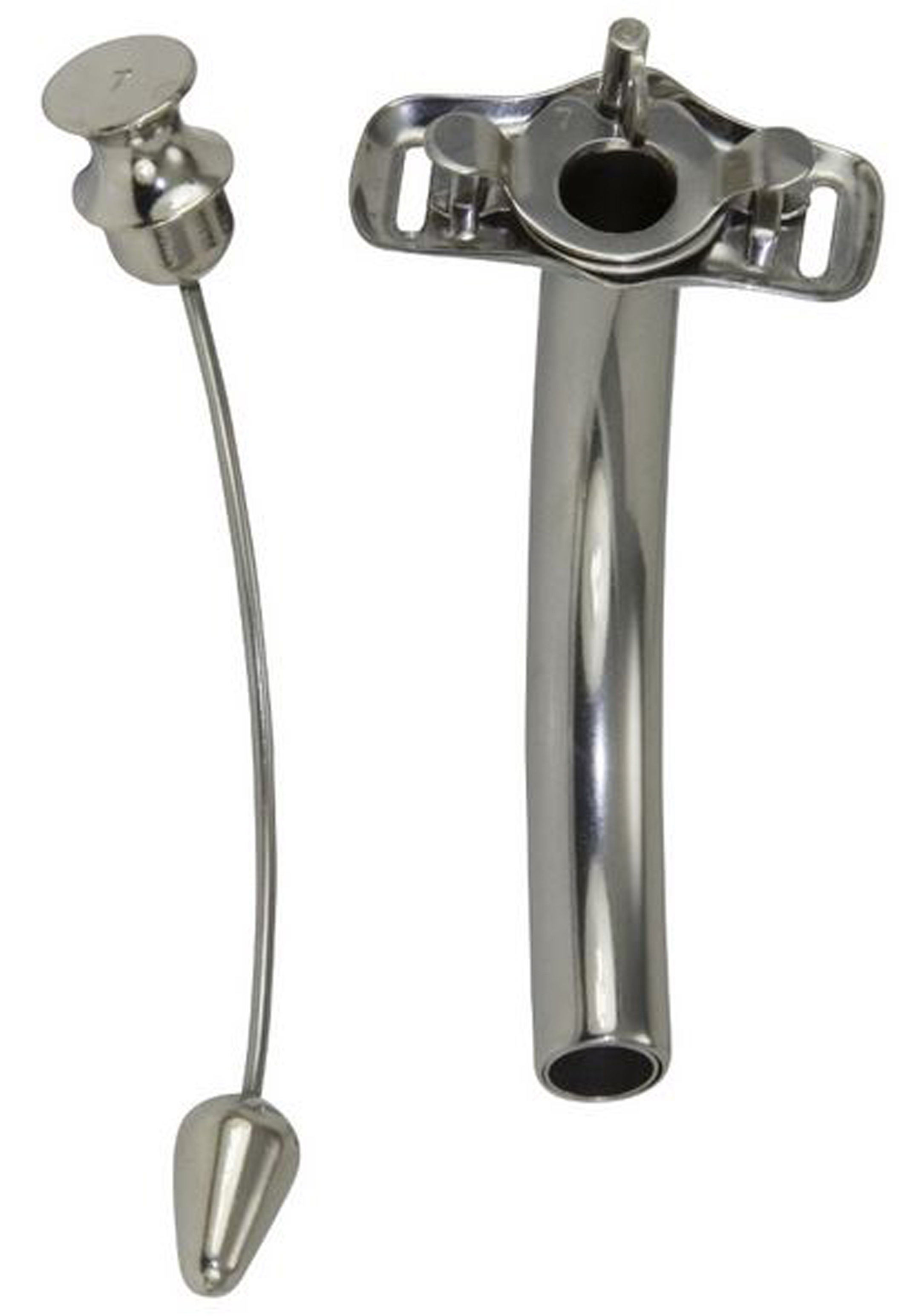 Uncuffed Tracheostomy Tube Wing Lock IC Size 6.0 - McKesson