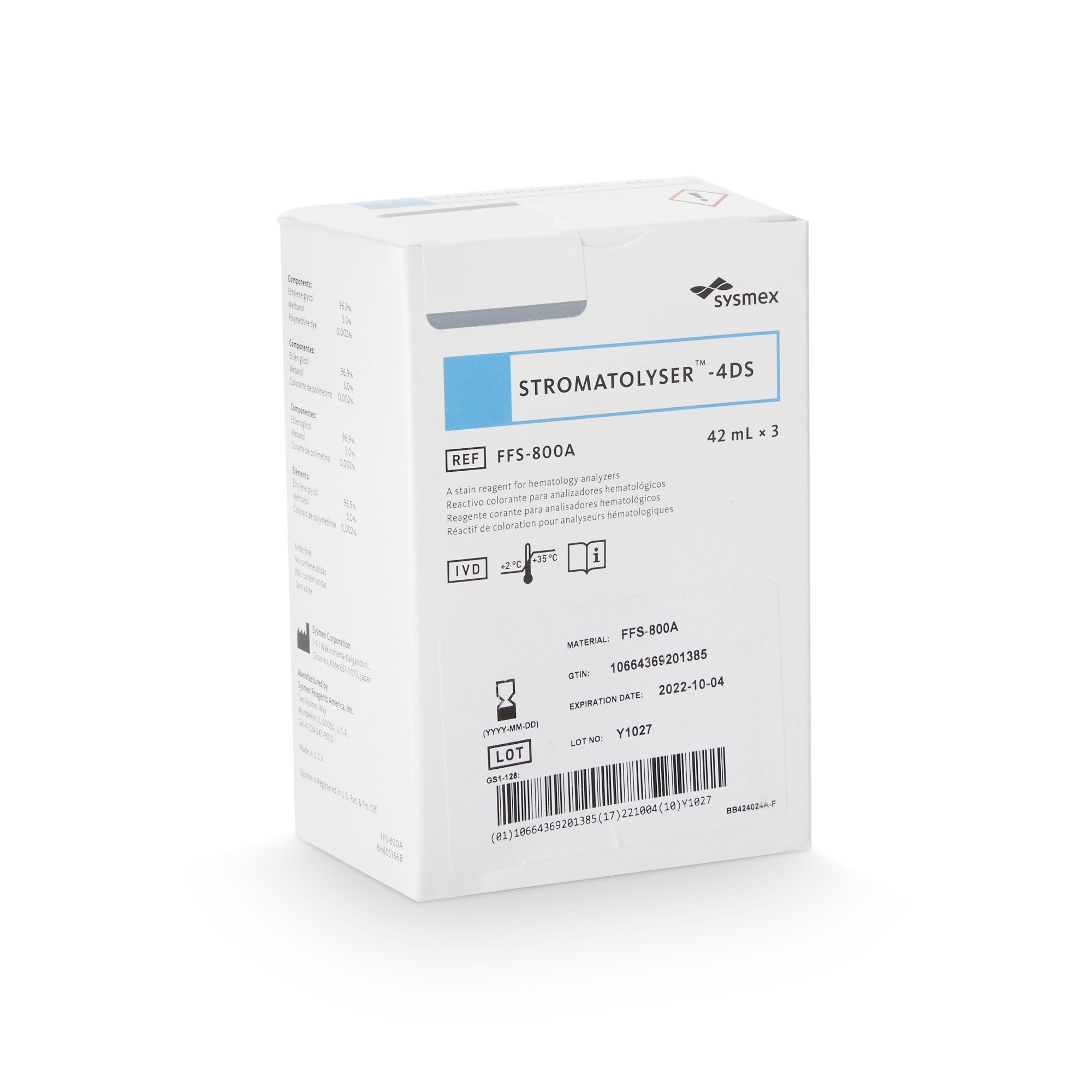 Hematology Reagent Stromatolyser™-4DS Nucleated - McKesson