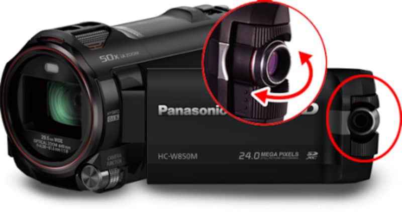 2/4 パナソニックのビデオカメラ「HC-W850M」レビュー [デジタルビデオ