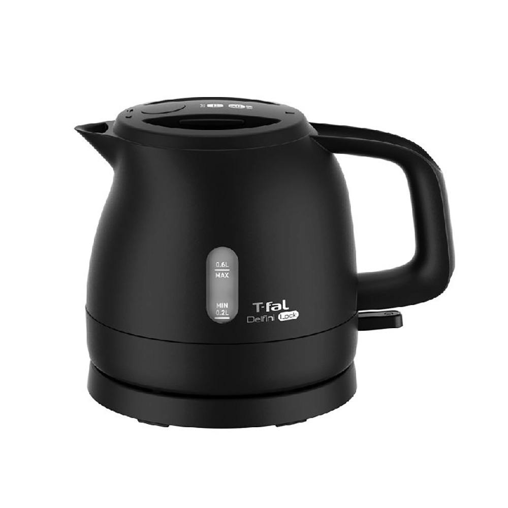 T-fal ティファール 電気ケトル デルフィニ ロック ブラック 0.6L