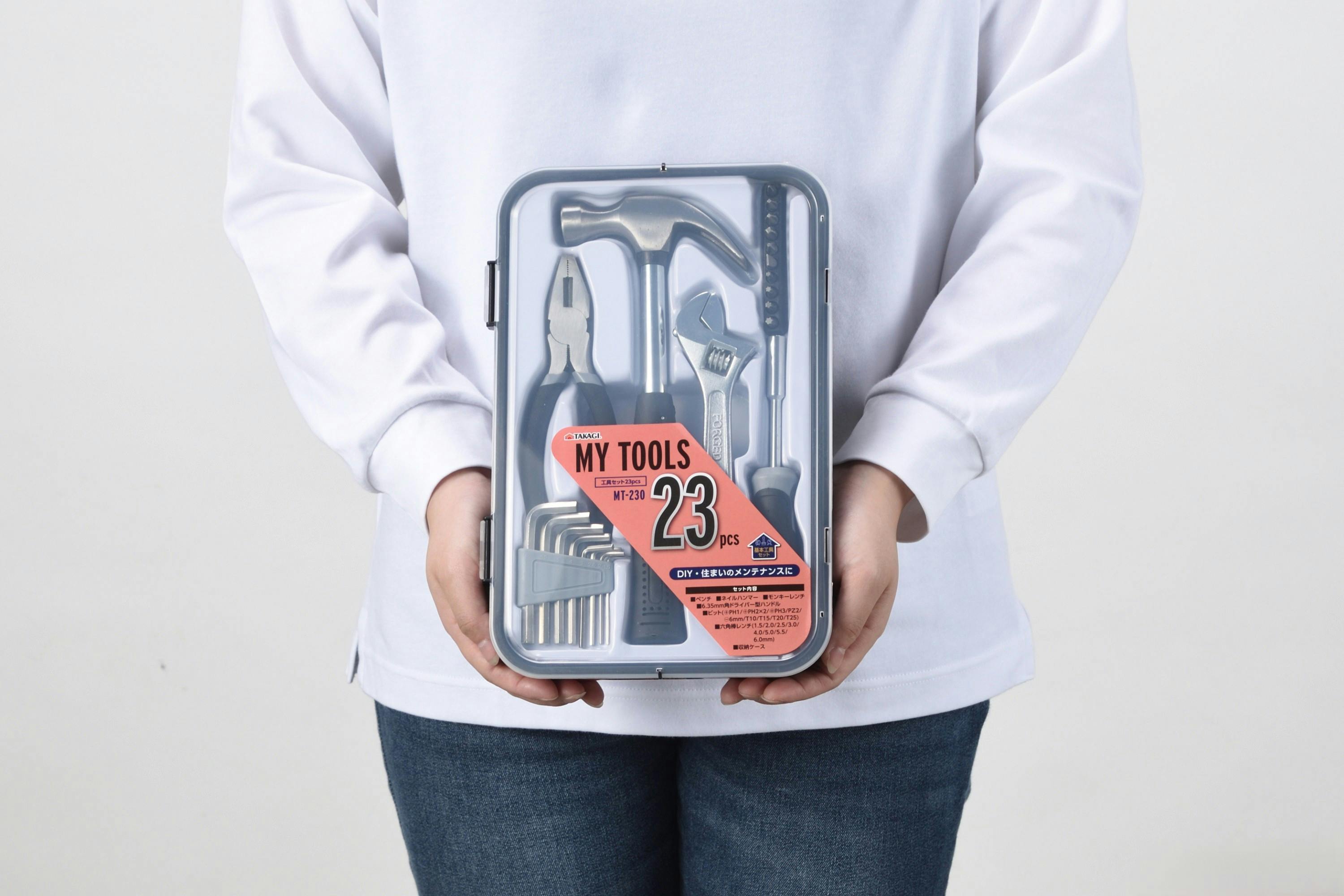 TAKAGI マイツールズ23PCS MT-230 8個セット 工具セット 作業工具 家具
