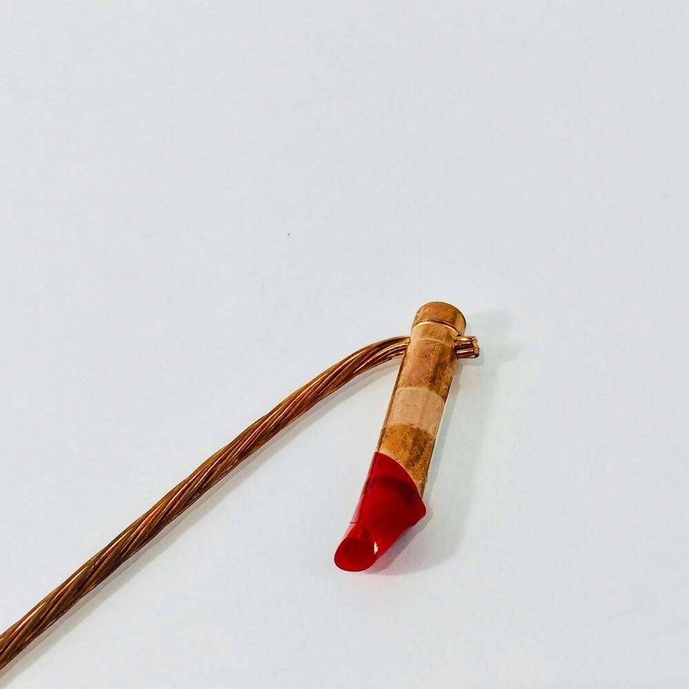 ニチドウ 連結アース棒 リード端子 14φ×500mm B14 | 空調・電設資材