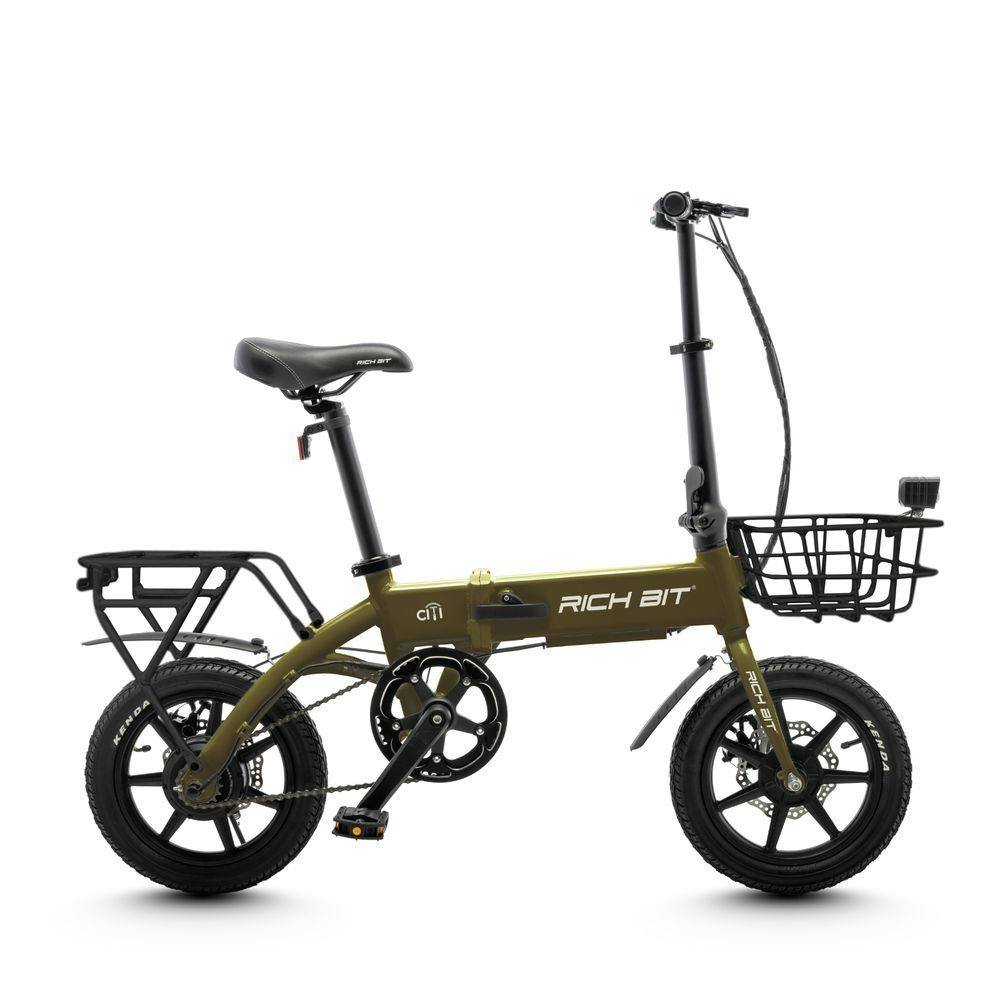 自転車】Acalie 電動アシスト自転車 RICHBIT ASSIST 特注 オリーブ