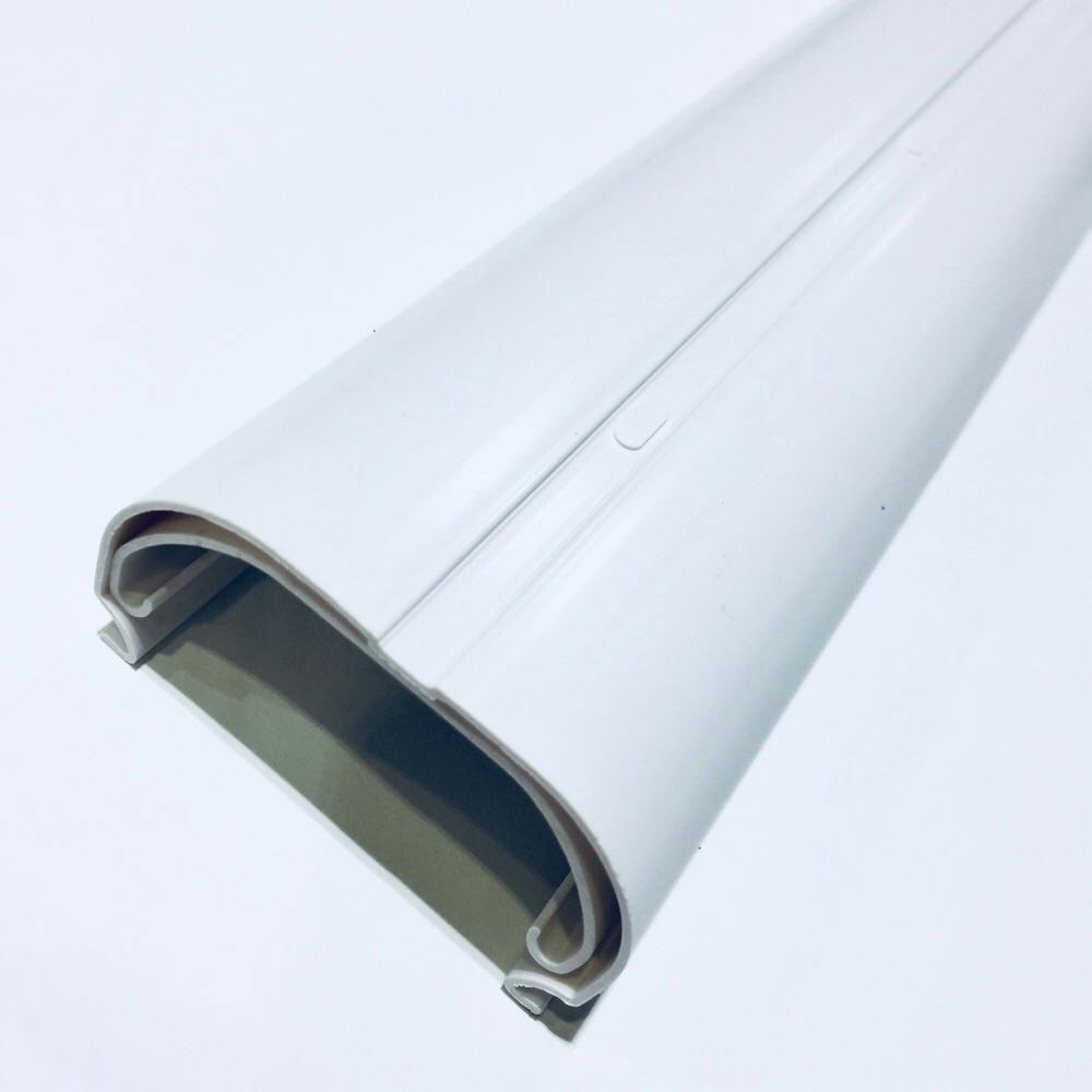 因幡電工 スリムダクトLD 配管化粧カバー ホワイト LD-70-W | 空調