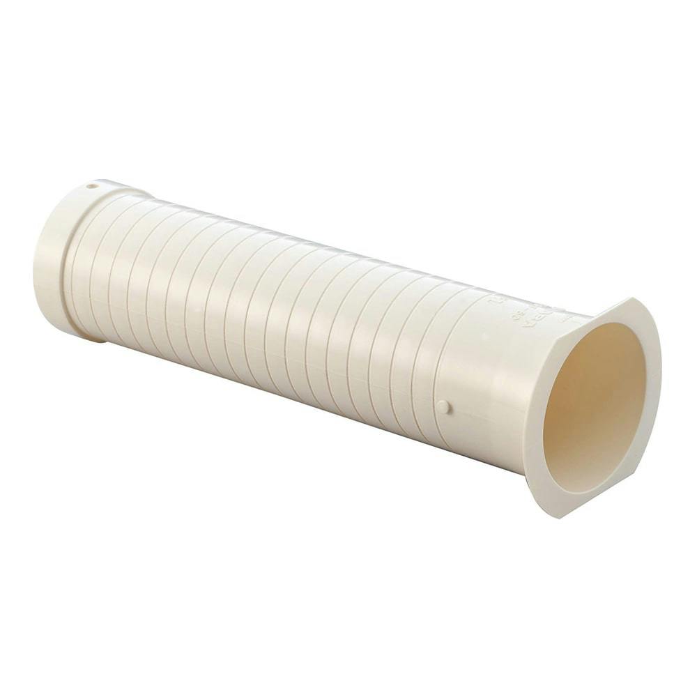 因幡電工 ツバ付貫通スリーブ ロングタイプ アイボリー FPF-60 | 空調