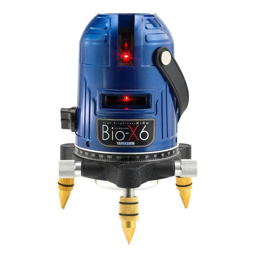 山真製鋸 YAMASHIN レーザー墨出し器 Bio-X6 | 作業工具・作業用品