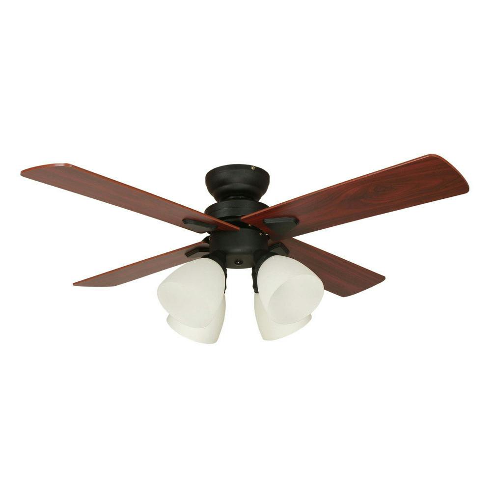 シーリングファン Windouble 4灯 ブラック BIG-101 | 天井ライト・天井