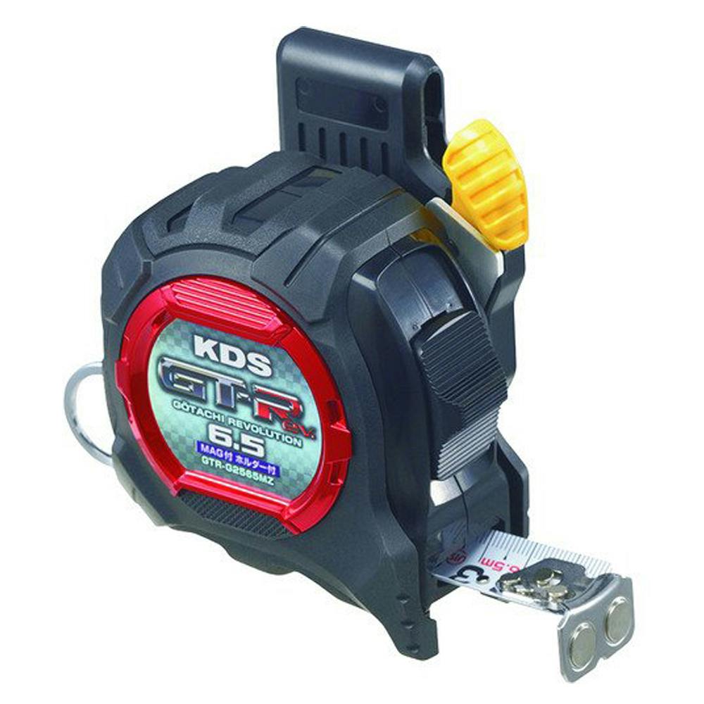 ムラテックKDS コンベックス 剛立G25巾 6.5mマグ厚爪ホルダー付 GTR