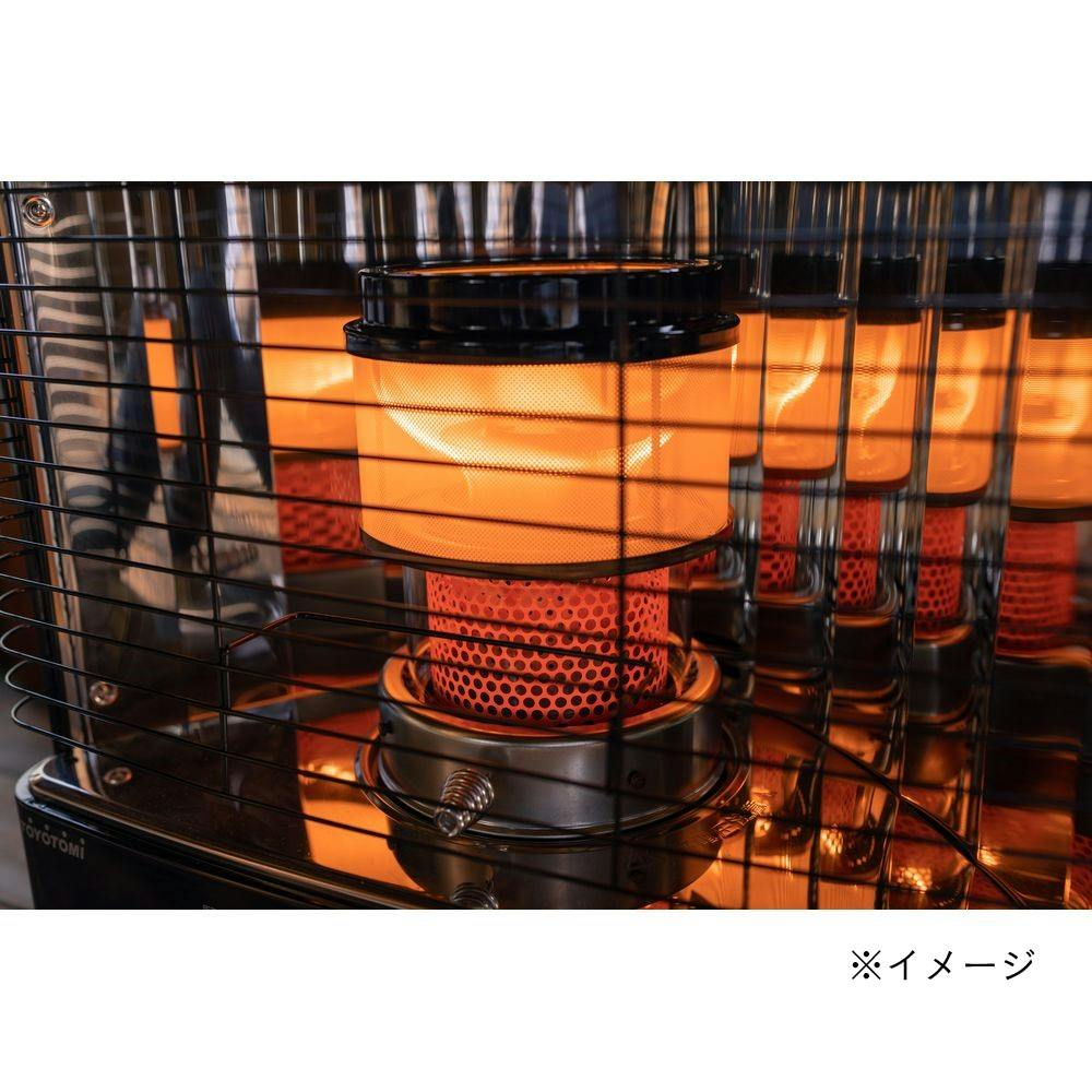 トヨトミ 石油ストーブ ダブルクリーン ブラック 鉄筋13畳木造10畳程度