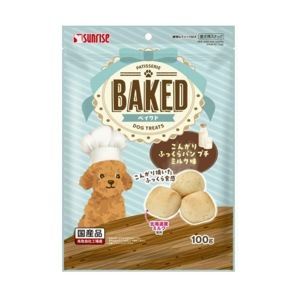 BAKED こんがりふっくらパン プチ ミルク味 | おやつ（犬） 通販