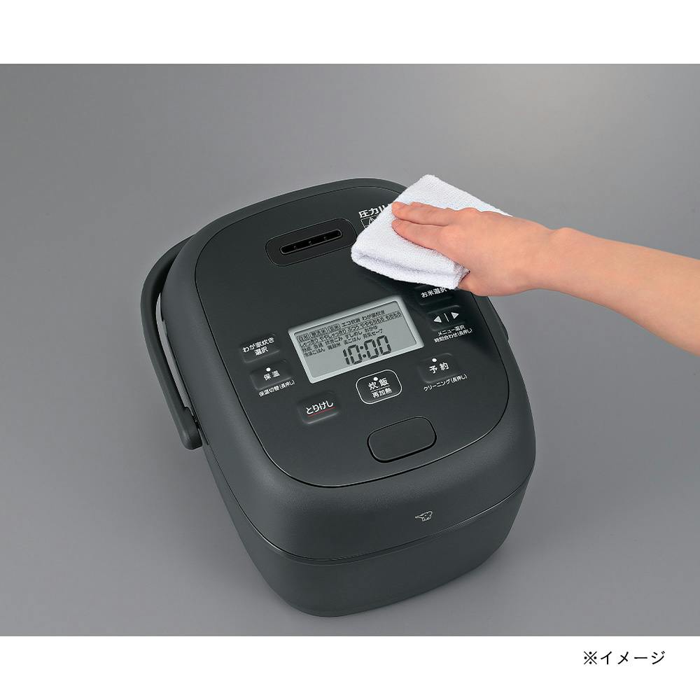 圧力IH炊飯ジャー 極め炊き 5.5合炊き ブラック NW-BA10 | キッチン