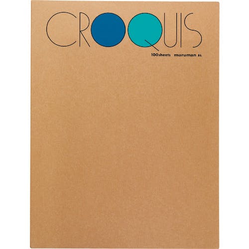 CAINZ-DASH】マルマン ノート クロッキー 白クロッキー356×268