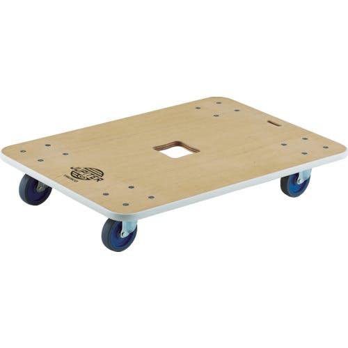 CAINZ-DASH】トラスコ中山 木製平台車 ジュピター 900X600