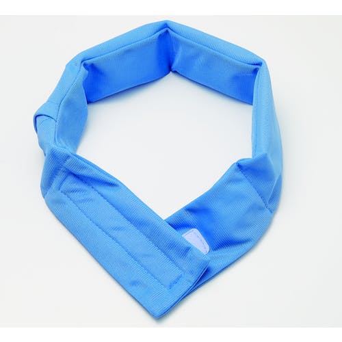 CAINZ-DASH】トラスコ中山 やわらかネッククーラー ブルー（不凍保冷剤