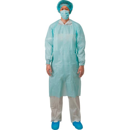 CAINZ-DASH】川西工業 使い捨て保護服 感染症対策キット5点セット