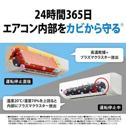 エアコン 本体のみ Vシリーズ [主に18畳] 200V （ホワイト系