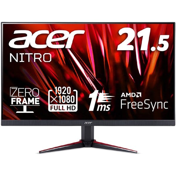 エイサー ゲーミングモニター ディスプレイ VG220QBbmiix 21.5型