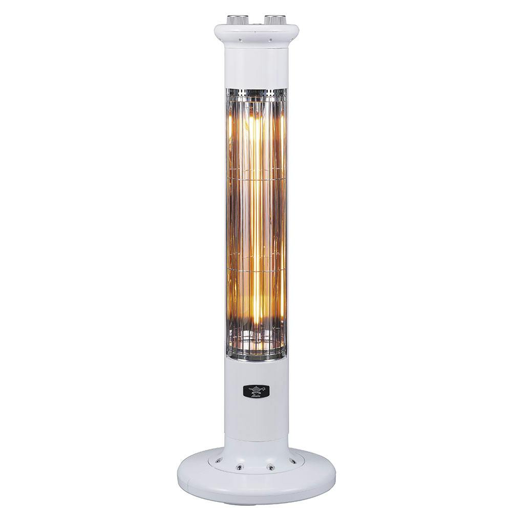 アラジン 遠赤グラファイトヒーター 1灯管 スリム 自動首振り 11段階