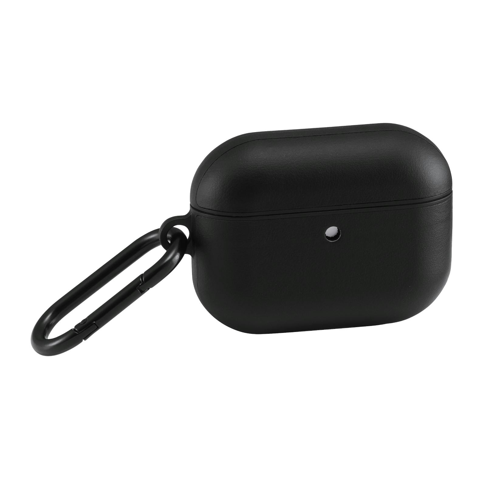 AirPods Pro 3 ケース MagSafe対応 レザー調 TPU 耐衝撃 黒 | 携帯