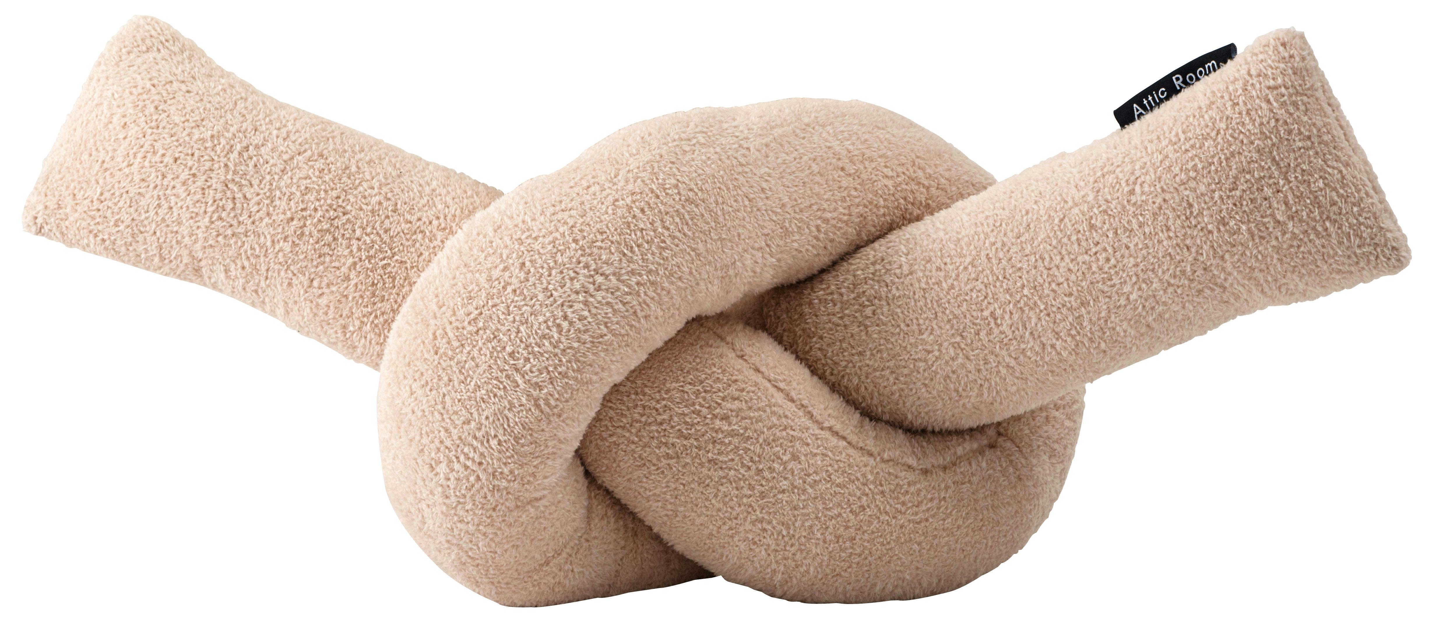 Room Essence もちもちロープクッション 約W60×D29.5×H21 ベージュ