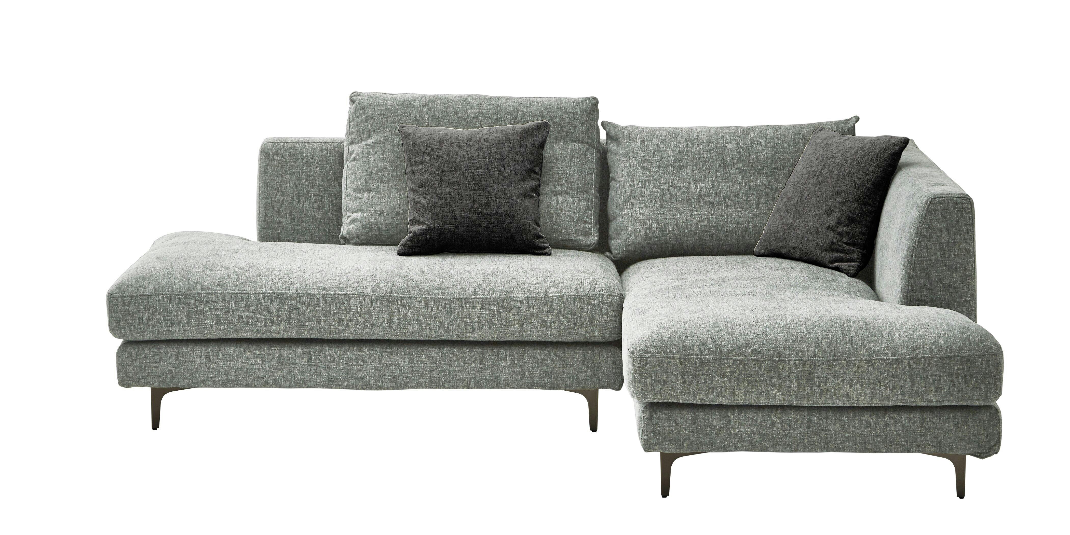 to Meet ソファ レイモンズ ライトグレー/鉄脚ブラック 左カウチ