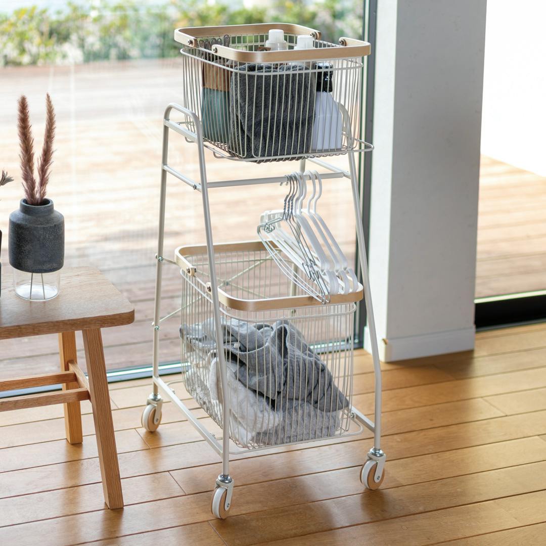 KOEKI 弘益 Mash MASH リヴ キャリーバスケットワゴンS 組立品