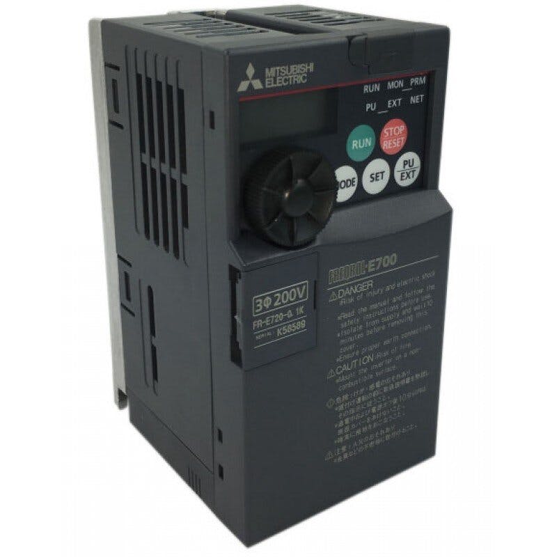 三菱電機 (株) インバータ FR-E820-2.2K-1 1001911684【別送品】(CDC