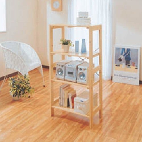 アイリスオーヤマ ウッディラック WOR-5312 クリア 収納 整理整頓