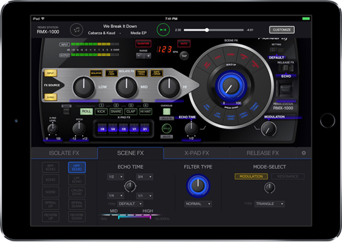 Pioneer DJがiPad用サウンド・エフェクト〜楽曲制作アプリ、RMX-1000